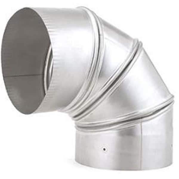 Integra Miltex Selkirk Corporation 4615 6 Inch Heat-fab 90 Degree Adjust. Elbow 304-alloy 21660 - main